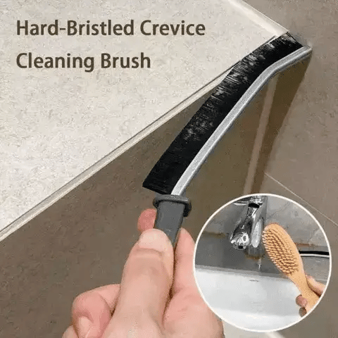 Hard Bristled Crevice Cleaning Brush